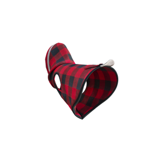 Pook Pooch Hoodie - Red Polar Fleece
