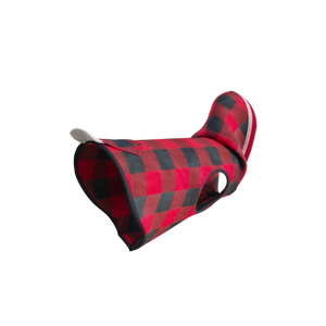 Pook Pooch Hoodie - Red Polar Fleece