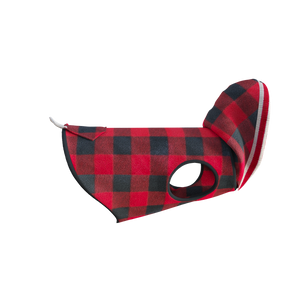 Pook Pooch Hoodie - Red Polar Fleece