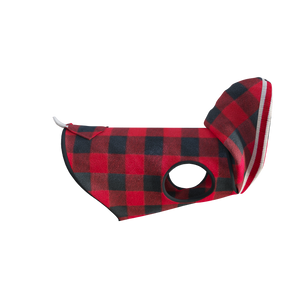Pook Pooch Hoodie - Red Polar Fleece