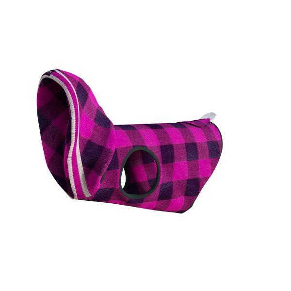 Pook Pooch Hoodie - Pink Polar Fleece