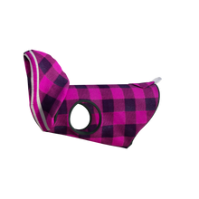 Load image into Gallery viewer, Pook Pooch Hoodie - Pink Polar Fleece