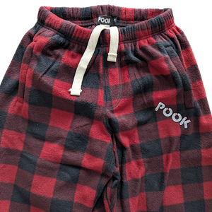 Pook Red Plaid Pajama Pants