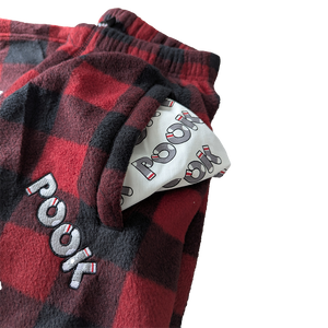 Pook Red Plaid Pajama Pants