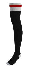 Pook Thigh High Sky Highs- Black Stallioness