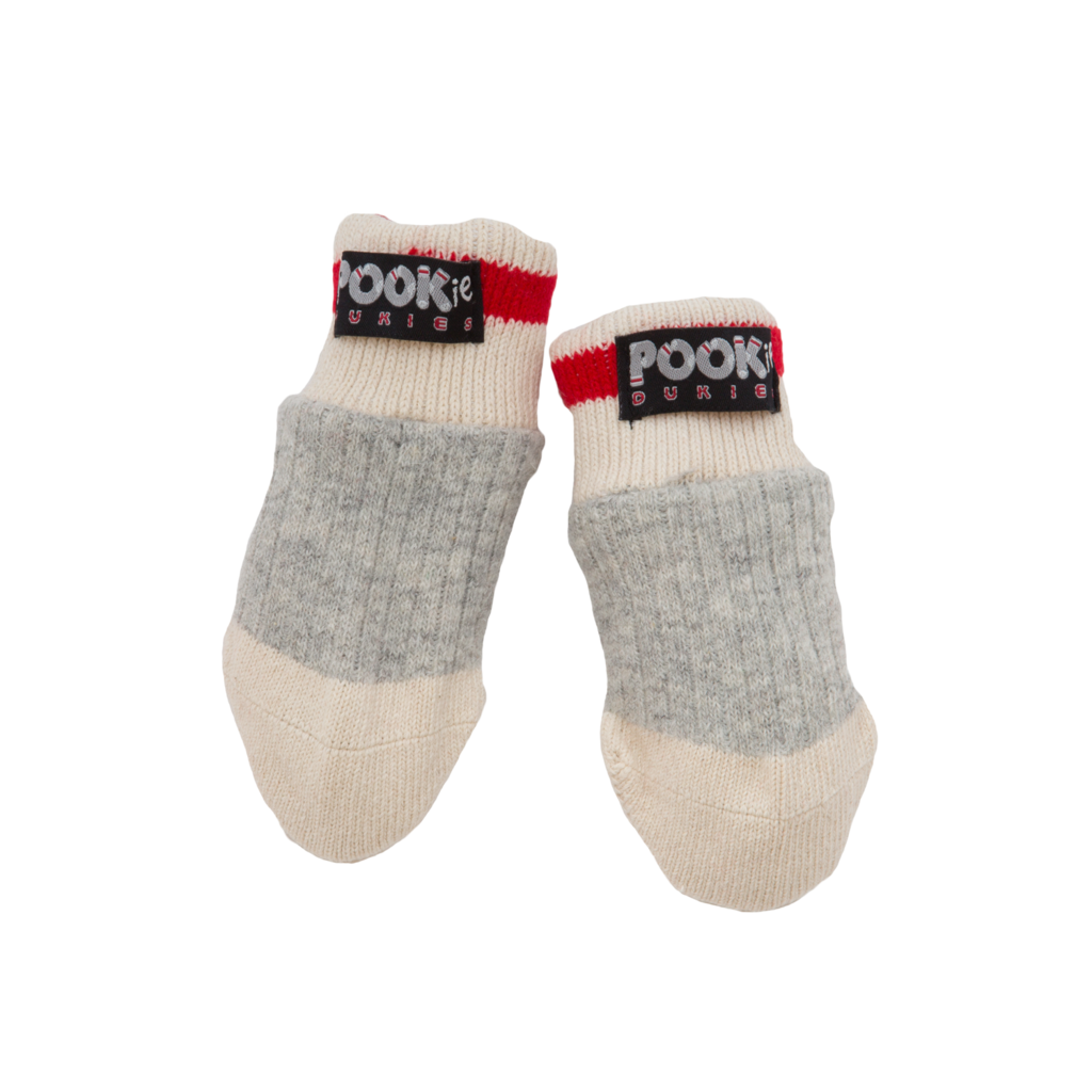 Pookie Dukie - Red Thumbless Mitts