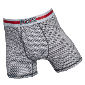 Pook Men's Boxers (3 PACK) - Black, Moose, Grey Pook