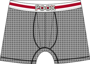 Boxer Pook Sock Print