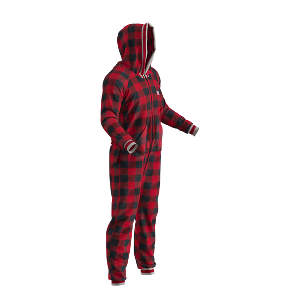 Pook Onesie - Red (Adult Unisex)