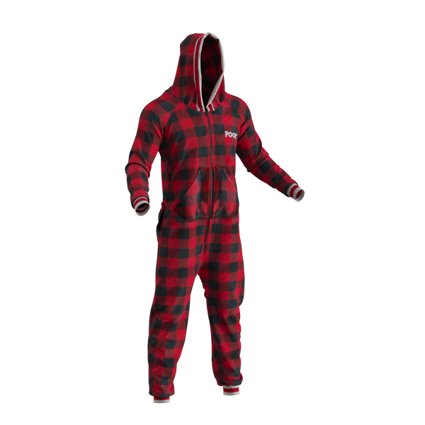 Pook Onesie - Red (Adult Unisex)