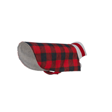 Load image into Gallery viewer, Pook Pooch Reversible - Red Polar Fleece &amp; Wool