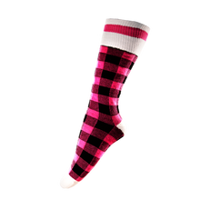 Load image into Gallery viewer, Pook Socks - Pink Plaid