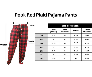 Fleece Pajama Pants (Pink Plaid)  Join the POOK Lifestyle! – Pook USA