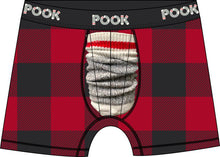 Load image into Gallery viewer, Boxer Silk Plaid Sock Image