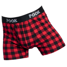 Load image into Gallery viewer, Boxer Red Plaid