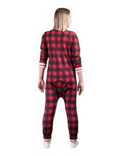 Load image into Gallery viewer, POOK (Red Plaid) Union Suit